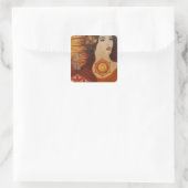 Carré Flux sensuel : Sticker de déesse Sacral Chakra (Sac)