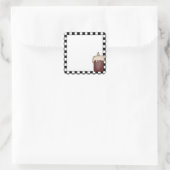 Carré Grubby Chandle Pays Sticker À Thème (Sac)