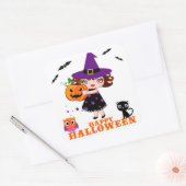 Carré Happy Halloween Sticker (Enveloppe)