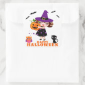 Carré Happy Halloween Sticker (Sac)