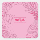 Carré HATHOR “Mother” Seal Sticker (Devant)