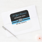 Carré Heure de réunion ! Sticker de balise de 3" (Enveloppe)