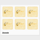 Carré Honey Sticker (Feuille)