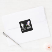 Carré HR 🦄 Dabbing Unicorn STICKER (Enveloppe)