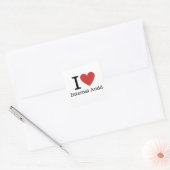 Carré I ❤️ Love Audit interne STICKER (Enveloppe)