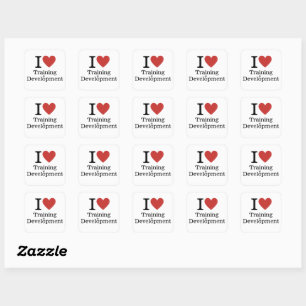 Carré I ❤️ Love Formation & Développement STICKER