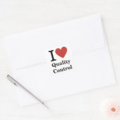 Carré I ❤️ Love Quality Control STICKER (Enveloppe)