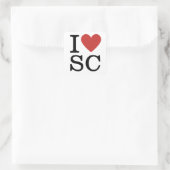 Carré I ❤️ Love SC - Supply Chain STICKER (Sac)