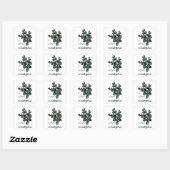 Carré I LOVE Sticker Ucalyptus (Feuille)