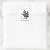 Carré I LOVE Sticker Ucalyptus (Sac)