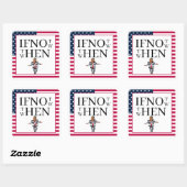 Carré If Not Now Sticker (Feuille)