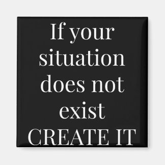 Carré Inspiration du réfrigérateur Magnet 2X2