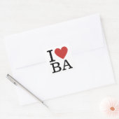 Carré J❤️Aime BA Sticker - Business Analytics Dept. (Enveloppe)