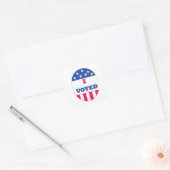 Carré J'ai voté Sticker (Enveloppe)