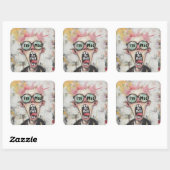 Carré Je suis Mad As Hell Sticker (Feuille)