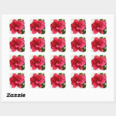Carré Joli en rose - Sticker (Feuille)