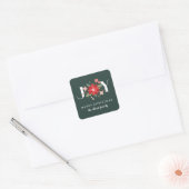 Carré Joy Flourish Sticker - Pin (Enveloppe)