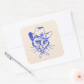 Carré Kitty Sticker (Enveloppe)
