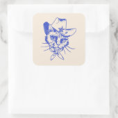 Carré Kitty Sticker (Sac)