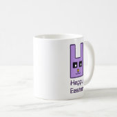 Carré Lapin de Pâques Mug (Devant droit)