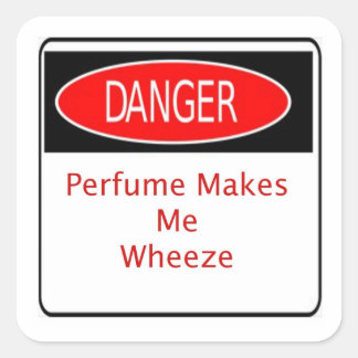 Carré Le Parfum Danger Me Fait Sticker Wheeze