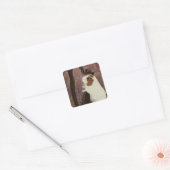 Carré Little Harpist Guinea Pig Sticker (Enveloppe)