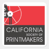 Carré Logo CSP Sticker (Devant)