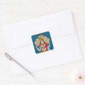 Carré Lord Vishnu Sticker (Enveloppe)