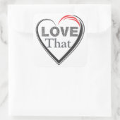 Carré Love That Sticker (Sac)