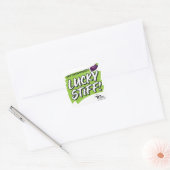 Carré Lucky Stiff — Sticker — Vert (Enveloppe)