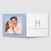 Carré Mariage Livres d'hôtes Aquarelle Seahores (Complet)