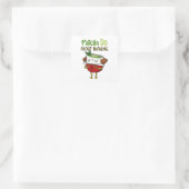 Carré Matcha Do About Nothing Shakespeare Sticker Pun (Sac)