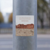 Carré Matthew 28:20 Sticker – Desert Faith Collection