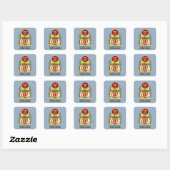 Carré Meilleur Sticker Mousetrap (Feuille)