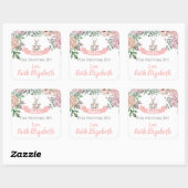 Carré Merci Pour Le Hopping Par Sticker (Feuille)