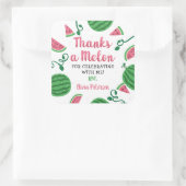 Carré Merci Un Sticker Melon, Watermelon (Sac)
