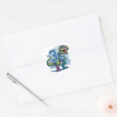 Carré Milasaurus le Sticker T-Rex (Enveloppe)