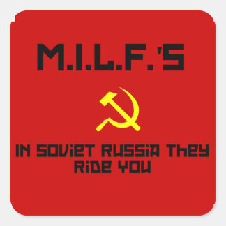 Carré MILFS - Sticker Russie