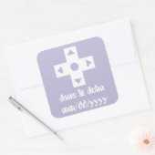 Carré Mode multijoueur dans Sticker Lavender (Enveloppe)