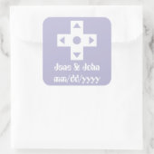 Carré Mode multijoueur dans Sticker Lavender (Sac)