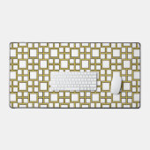 Carré moderne Motif or (Clavier et souris)