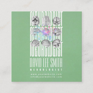Carré Neurologue Tipographyc carte de visite
