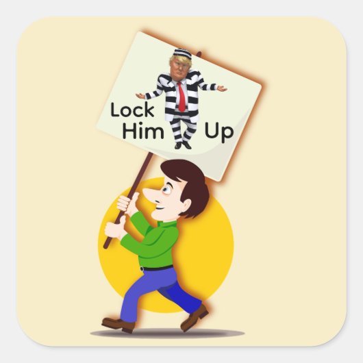 Carré No Kings Sticker (Devant)