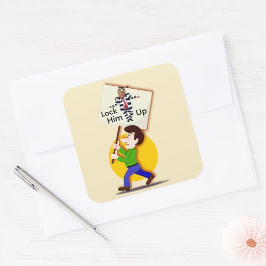 Carré No Kings Sticker (Enveloppe)