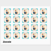 Carré Nous Ne Retournerons Pas Sticker (Feuille)