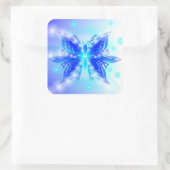 Carré Papillon Sticker Abstrait (Sac)