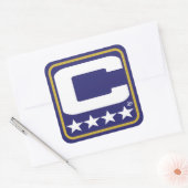 Carré Patch Champion - BAL Purple Sticker (Enveloppe)