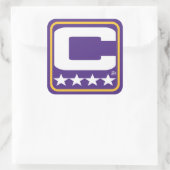 Carré Patch Champion - MIN Purple Sticker (Sac)