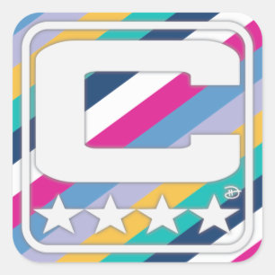 Carré Patch Champion - Tous Sticker de sensibilisation