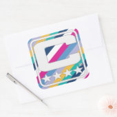 Carré Patch Champion - Tous Sticker de sensibilisation (Enveloppe)